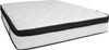 Capri Comfortable Sleep 12 Inch Memory Foam and Pocket Spring Mattress, Queen in a Box