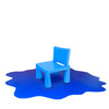 Floortex® Blue Multi-Purpose Mat for Carpets - 40" x 40"
