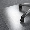 Advantagemat® Vinyl Rectangular Chair Mat for Carpets up to 1/4"