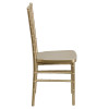 TYCOON PREMIUM Series Gold Resin Stacking Chiavari Chair