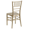 TYCOON PREMIUM Series Gold Resin Stacking Chiavari Chair