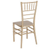 TYCOON Series Gold Resin Stacking Chiavari Chair