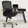 TYCOON Series 24/7 Intensive Use Big & Tall 350 lb. Rated Black Mesh Multifunction Swivel Ergonomic Office Chair