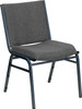 TYCOON Series Heavy Duty Gray Fabric Stack Chair