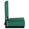 Grandstand Comfort Seats by Flash with Ultra-Padded Seat in Hunter Green