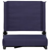 Grandstand Comfort Seats by Flash with Ultra-Padded Seat in Navy