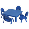Toddler and Preschool MyValue™ Set 4 Square - Royal Blue