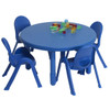 Toddler and Preschool MyValue™ Set 4 Round - Royal Blue