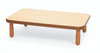 BaseLine® 48" x 30" Rectangular Table - Natural Wood