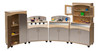 4-Piece Deluxe Contemporary Complete Kitchen Set