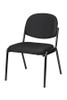 Eurotech Dakota Side fabric Chair No Arms black