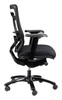 Eurotech Monterey Fabric Seat & Mesh Back Black Chair