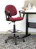 Boss Drafting Stool (B315-By) W/Footring And Loop Arms