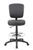 Boss Oversized Drafting Stool with Foot Rest Black