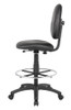 Boss Black Antimicrobial Drafting Stools W/Footring