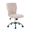 Tiffany Fur Chair-Cream