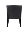 Boss Box Arm guest, accent or dining chair Black W/Black Base