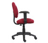 Boss Burgundy  Deluxe Posture Chair W/ Adjustable Arms