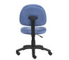 Boss Blue Microfiber Deluxe Posture Chair