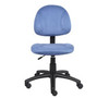 Boss Blue Microfiber Deluxe Posture Chair