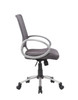 Boss Mesh Back W/ Pewter Finish Task Chair Charcoal Grey