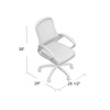 Boss Ribbed High Back Mesh Chair