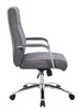 Boss Modern Executive Conference Chair - Slate Grey Linen