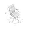Boss Modern Executive Conference Chair - Slate grey w/Driftwood