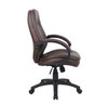 Boss LeatherPlus Executive Chair Bomber Brown