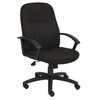 Boss Mid Back Fabric Managers Chair In Black