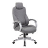 Boss Executive Hinged Arm Chair - Grey