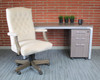 BOSS Executive Champagne Velvet With Driftwood Finish Frame