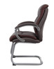 Boss Double Plush Executive Guest Chair - Bomber Brown