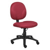 Boss Diamond Task Chair In Burgundy