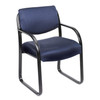 Boss Blue Fabric Guest Chair