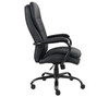 Boss Heavy Duty Double Plush CaressoftPlus Chair - 400 Lbs. Black