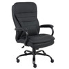 Boss Heavy Duty Double Plush CaressoftPlus Chair - 400 Lbs. Black