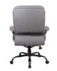 Boss Heavy Duty Double Plush CaressoftPlus Chair - 400 Lbs. Grey