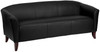 TYCOON Imperial Series Black Leather Sofa