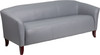 TYCOON Imperial Series Gray Leather Sofa