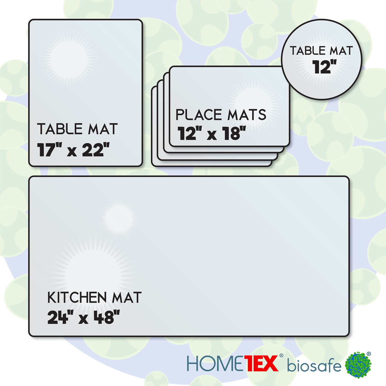 Hometex Anti-Microbial Kitchen Starter Set (4 Pieces) - Furniture Tycoon