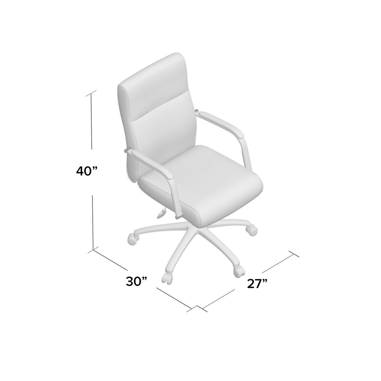 Boss Modern Executive Conference Chair Grey