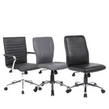 Vinyl Task Office Chairs