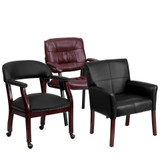 Leather Side Chairs