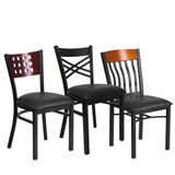 Metal Restaurant Chairs