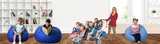 Transforming Early Learning Spaces with Bean Bags & Strollers