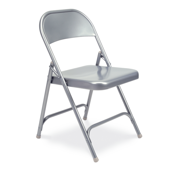 162 Series Steel Folding Chair, Silver Mist Frame 162 Series Steel Folding Chair, Silver Mist Frame