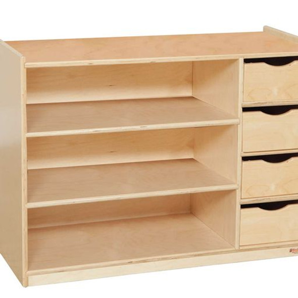 Storage Center with Drawers