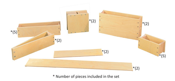 Hollow Blocks - 20 Pieces