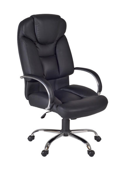 Goliath Big & Tall Swivel Chair- Black